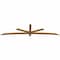 Ekena Millwork Alberta Smooth Timber Gable Bracket, Western Red Cedar, 108"W x 27"H x 1 1/2"D x 3 1/2"F, 6/12 Pitch GBW108X27X0204ALB00SWR - alternate 2